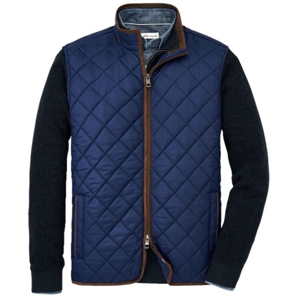 Peter Millar Essex Navy Blue Quilted Vest - Picture 12 of 14